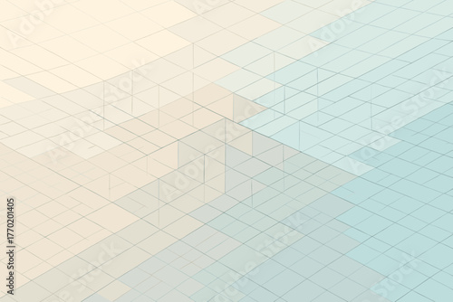 Geometry light gradient mesh vector illustration layered illusion geometric intersecting crisp tone