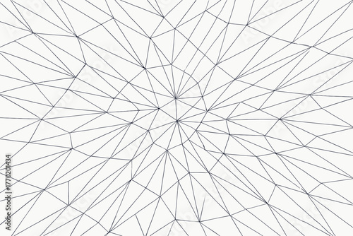 Forming illustration crystalline layout precise angular mesh vector geometry intersecting flow