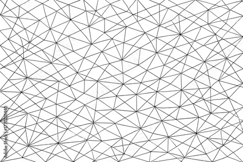 Illustration angled pattern clean complex geometric structure mesh polygons vector rhythm minimal