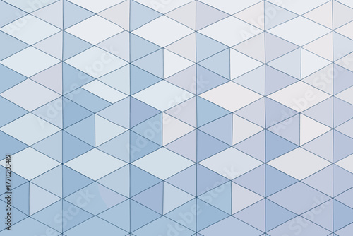 Depth angular linework aligned illustration prism clean array prisms polygonal vector