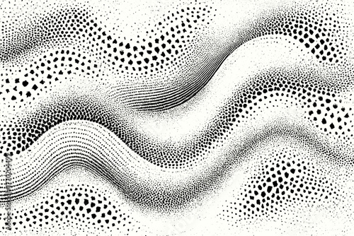 Arrangement abstraction distributed vector illustration layers polygonal geometric structure circular granular granularity