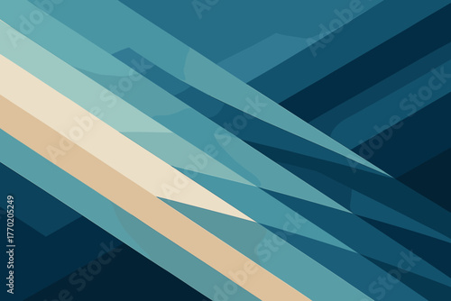 Illustration vector dynamic flow creating angled diagonal composed facet abstract drifting soft