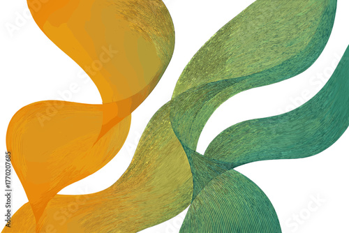 Curves transparent vector flowing perspective twisting tonal illustration background gradient blending