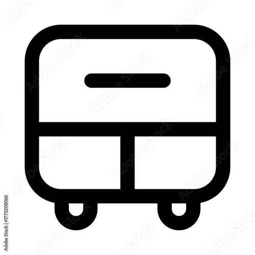 Drawer representing storage, organization, and furniture compartments for home or office use