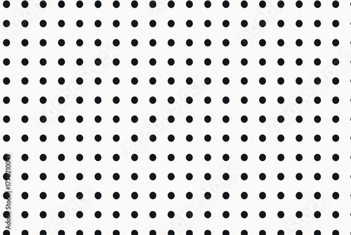 Geometric repeating grid illustration creating vector matrix dot optical rhythm