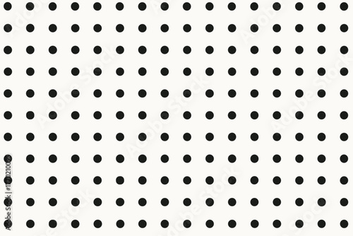Across dot forming illustration dots vector seamless pattern aligned balanced entire canvas