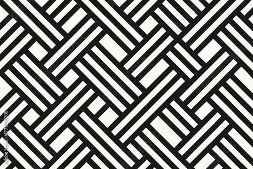 Geometric parallel mesh abstract network vector into illustration strokes arranged linear