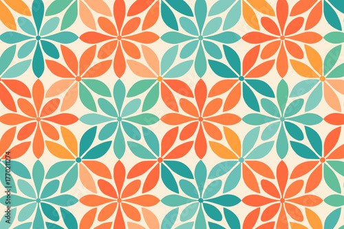 Clean floral vector enhancing overlapping radiating from illustration geometric petals grid layers