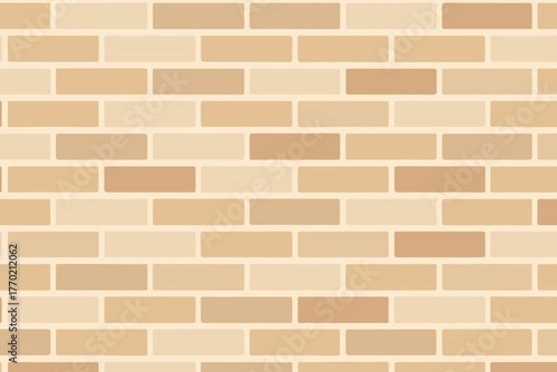 Pattern alternating minimal vector clean composed illustration architectural tiles rectangular wall brickmesh