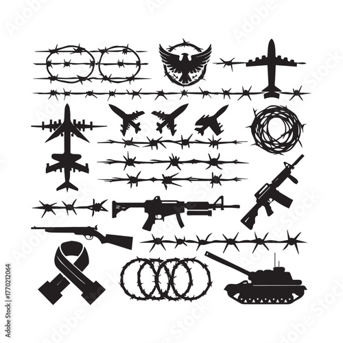 Barbed Wire Types, Razor Wire Designs, Security Fence Wire Collection