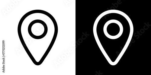 マップピンのアイコン