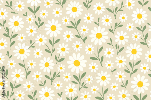 Balance symmetrical to simple arranged diagonally daisy vector symmetry flower daisyfield alternating