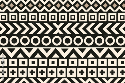 Aligned vector abstract straight patterns producing symmetrical repetition arrangement geometric horizontal illustration