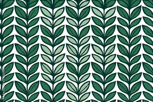 Light pattern botanical outlines illustration design dark vector alternating bands leafchain natural