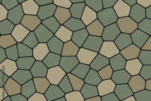 Tightly natural tiled mosaic angular illustration vector stone terrain texture seamless