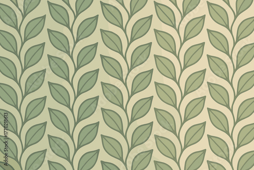 Leafgrid connected gradient pattern ornamental stylized diagonal over tones illustration vector rhythmic
