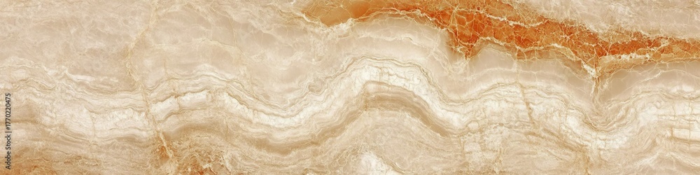 Fototapeta premium Elegant Beige Onyx Marble Texture Background for Luxurious Interior Design and Sophisticated Spaces