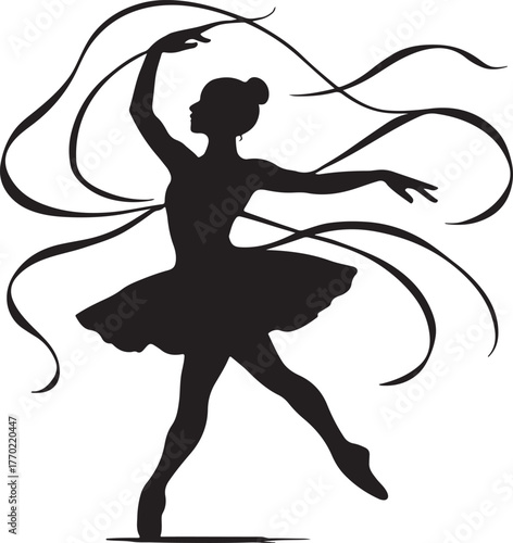 ballet dancer silhouette