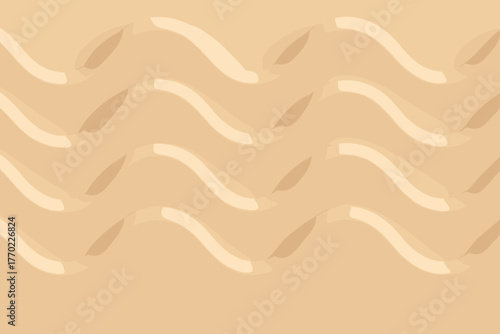 Tones creamy ridge pastel harmony ridges emphasizing symmetrical rounded illustration vector shadows