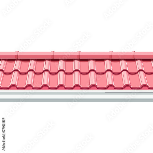 Pink gutter cover 