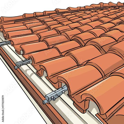 Vector gutter cover 