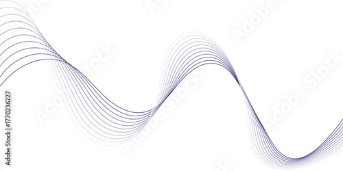 clourfol abstract technology wavy curve lines background.Abstract white and grey geometric smoky blend liens background. Vector illustration.