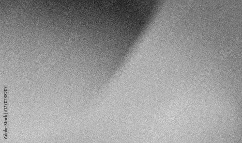 Black and grey gradient abstract background texture with noise or grain. Grunge background concept with transparent or white cutout