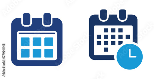 Calendar icon with date and time