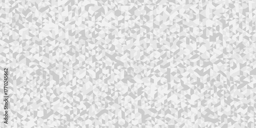 Abstract geometric wall tile and metal cube background triangle wallpaper. Seamless geometric pattern low polygon backdrop background. Gray diamond overlap polygonal background.	