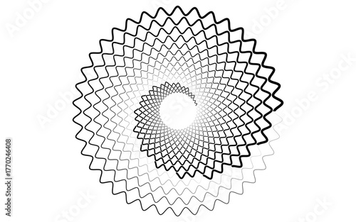 Abstract images with beautiful shapes and color combinations for art and beauty