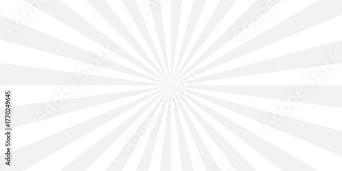 Vector sunray stripe background. Light sunburst glowing background. Sunburst pattern summer social banner. vector illustration pattern beam rays. Spiral radial striped backdrop design.	