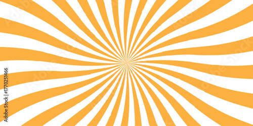 Abstract red and white retro with sunburst pattern colorful design. Vintage sunrays illustration swirl line. sun beam vector banner design and comic burst gradient concept pattern.	
