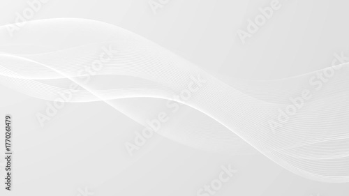 wave line futuristic abstract background smooth wave animation