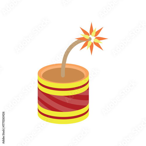 Firecracker Illustration