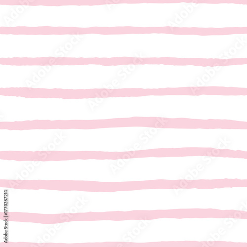 Tile vector pattern with pink and white stripes background