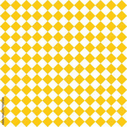 Tile yellow and white vector pattern