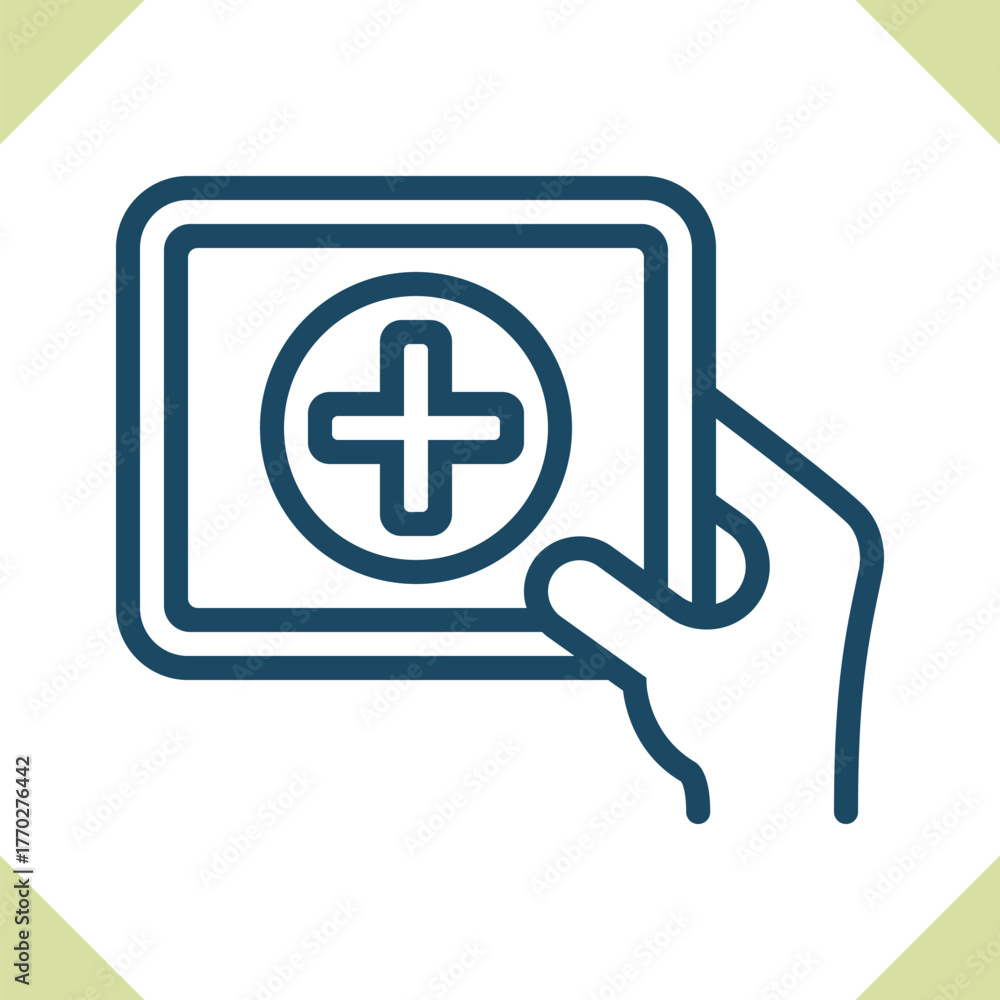 Fototapeta premium Online Healthcare