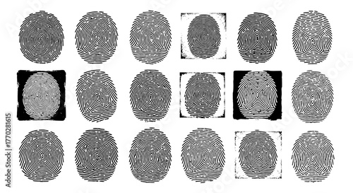 Collection of Detailed Fingerprints for Authentication, Biometric Identification, and Secure Access in Cybersecurity Environments - Depicting Unique Identity, Privacy, Forensics, and Criminal Justice