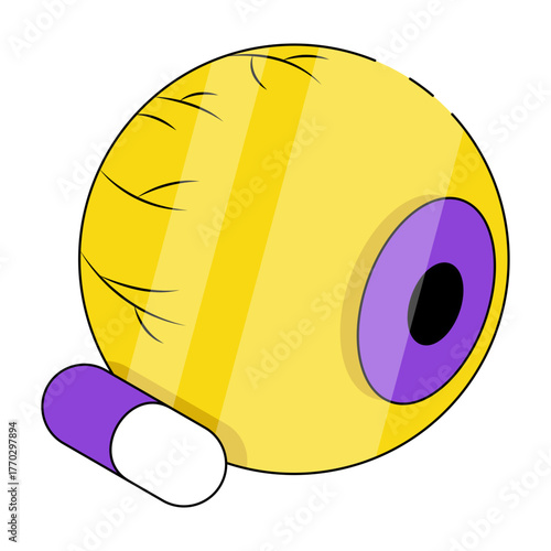 Modern design icon of eye medicine 