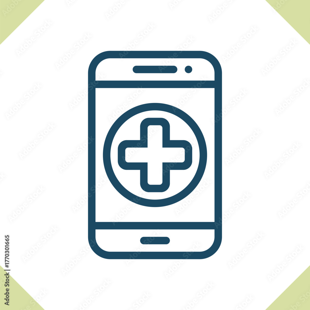 Fototapeta premium Mobile Healthcare