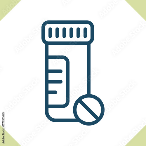 Pill Bottle Icon