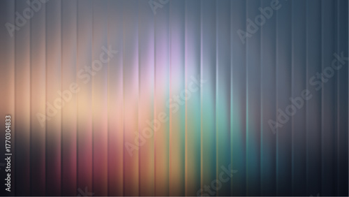 Abstract vertical stripes of soft rainbow colors blending together