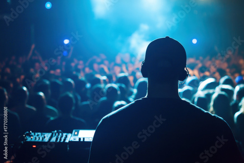 DJ Performing at Concert