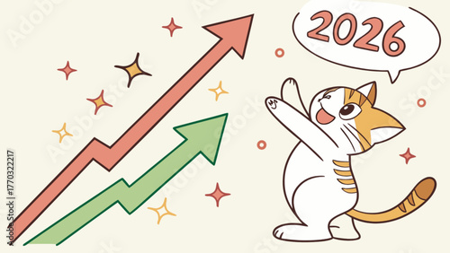 new 2026 icon text on white background