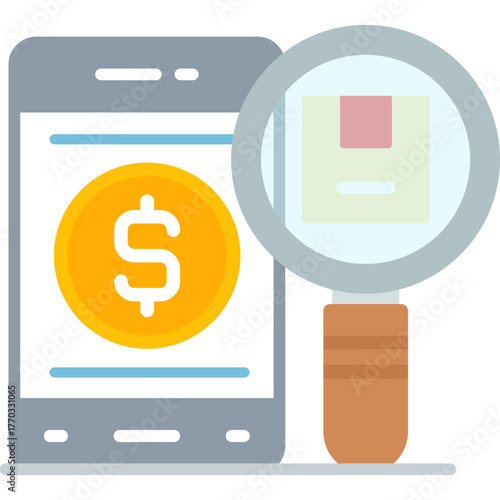 Traceability Icon Vector Element