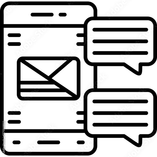 Smartphone Icon Vector Element