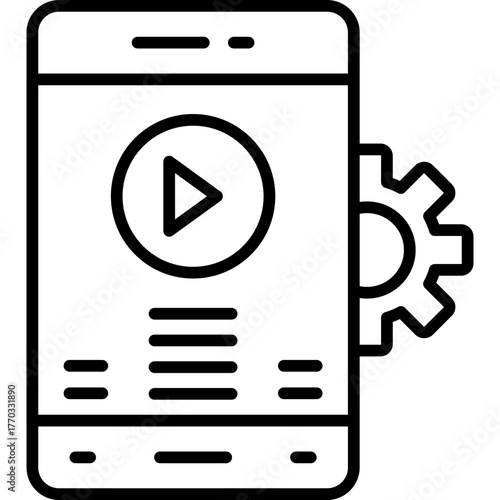 Smartphone Icon Vector Element