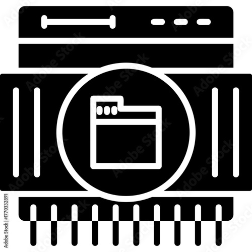 File Sharing Icon Vector Element