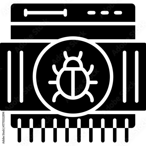 Bug Icon Vector Element
