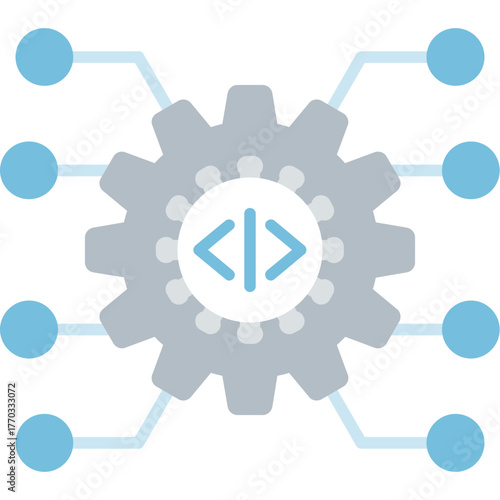 Backlink Icon Vector Element